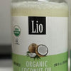 LIO REFINED ORGANIC COCONUT OIL 29FL OZ (858ML) GLASS JAR  pcs