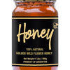 GOLDEN WILDFLOWER HONEY | 17.6 oz (500ML)   || GLASS JAR