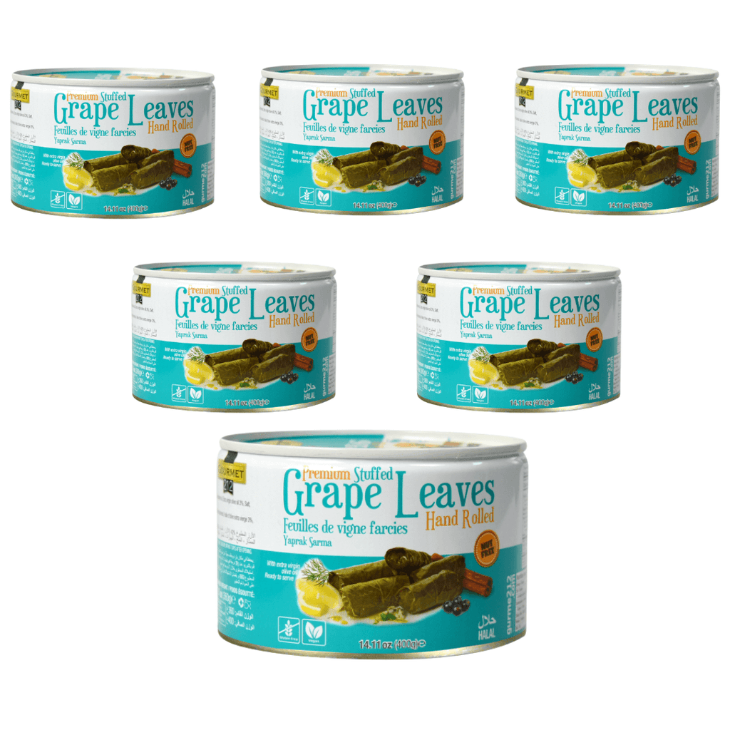 Premium Stuffed Grape Leaves 14.11oz (6 Pack)