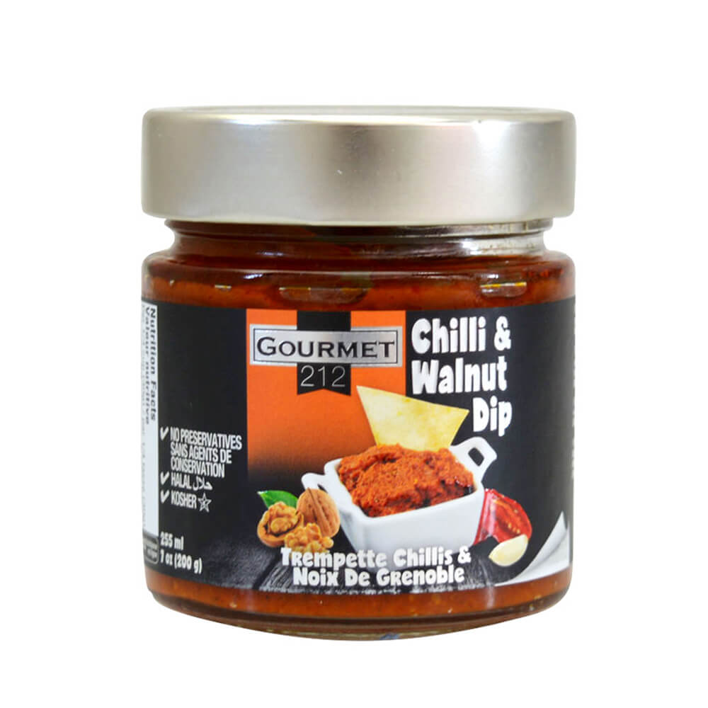 Chili Walnut Dip (Muhammara) 7oz (12 Pack)