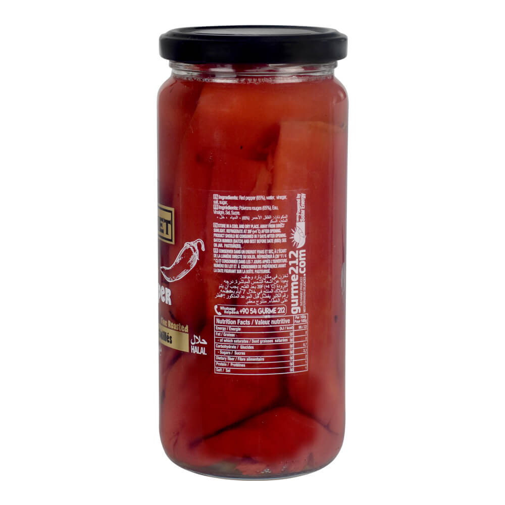 Fire Roasted Red Peppers 17oz