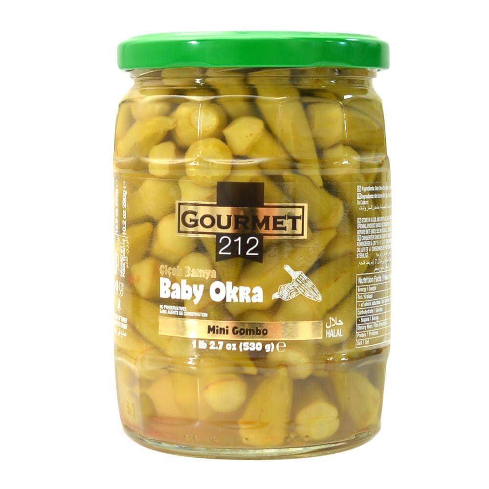 Baby Okra 18.6oz - Gourmet212