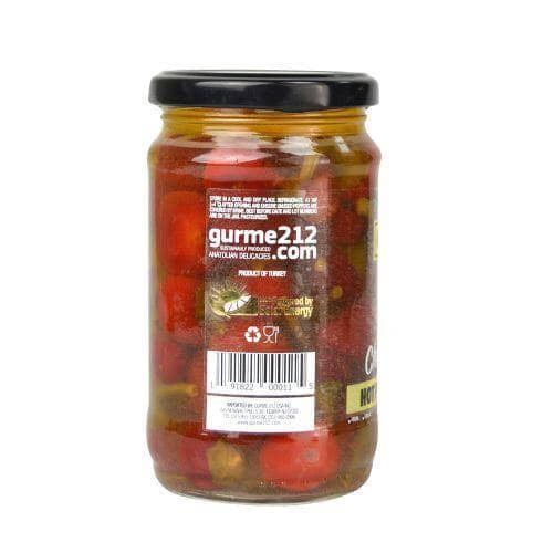 Hot Chili Piquante Peppers 11.6oz (6 Pack) - Gourmet212