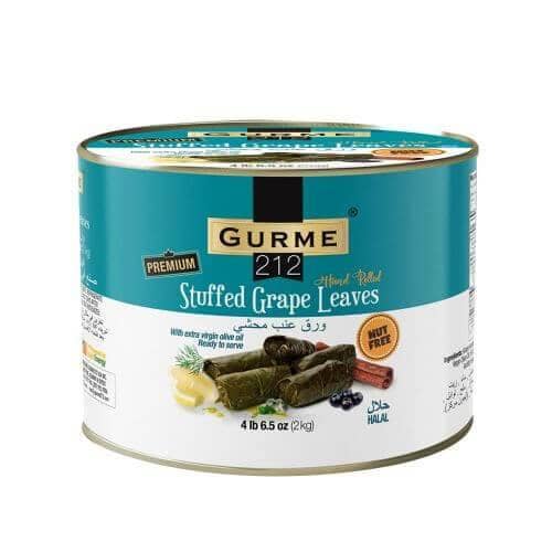 Premium Stuffed Grape Leaves 4.6lb (6 Pack) - Gourmet212